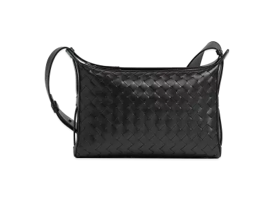 Bottega Veneta Intrecciato Tribeca Top Handle "Black"
