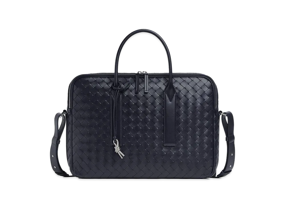Bottega Veneta Getaway Briefcase "Nocturnal"