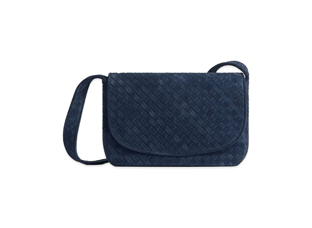 Bottega Veneta Veneto Flap Messenger "Neptune"