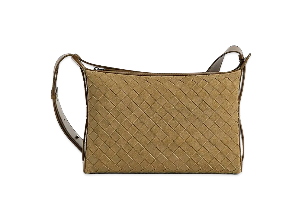 Bottega Veneta Intrecciato Tribeca Top Handle "Mud"