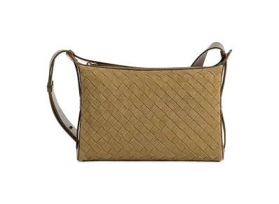Bottega Veneta Intrecciato Tribeca Top Handle "Mud"