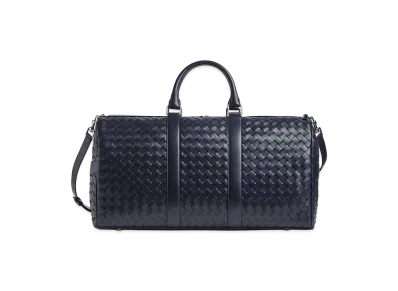 Bottega Veneta Intrecciato Cabin Duffle "Nocturnal"