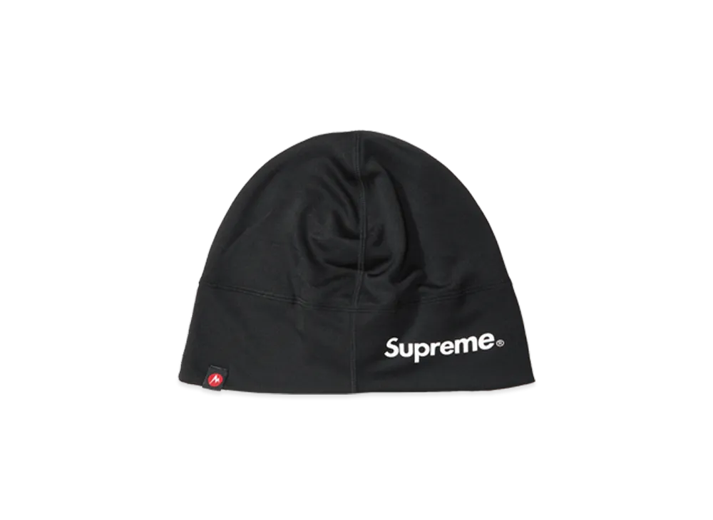 帽子 Supreme Marmot Base Layer Beanie Black Supreme x Marmot Base Layer Beanie 
