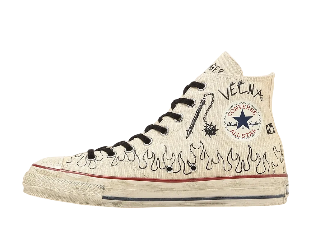 ストレンジャー・シングス5 × コンバース オールスター エイジド87 HC ハイ "ナチュラル"