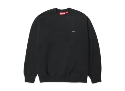 Supreme Small Box Raglan Crewneck "Black"