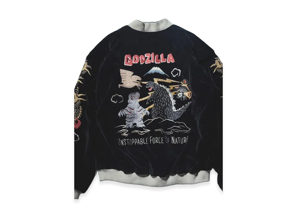 BEAMS JAPAN x TAILOR TOYO Godzilla Souvenir Jacket Skajan 