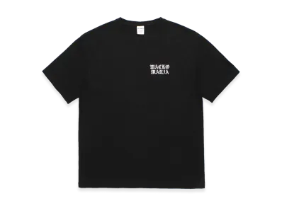 WACKO MARIA Washed Heavy Weight T-Shirt "Black"