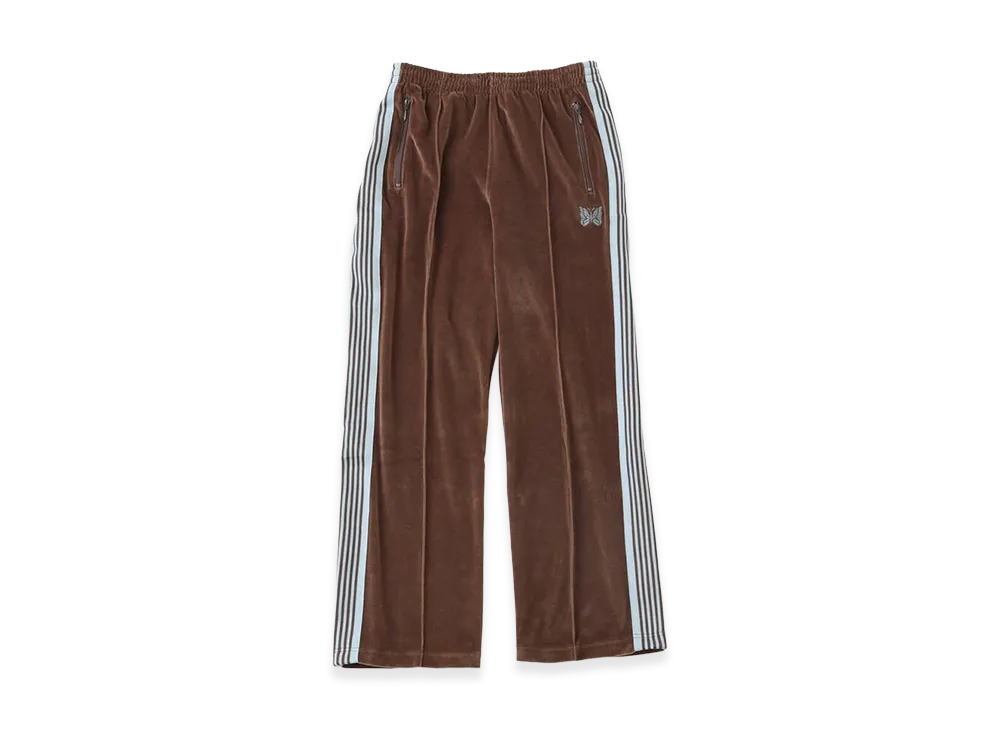 NEEDLES x JOURNAL STANDARD C/PE Velour Track Pant "Brown"