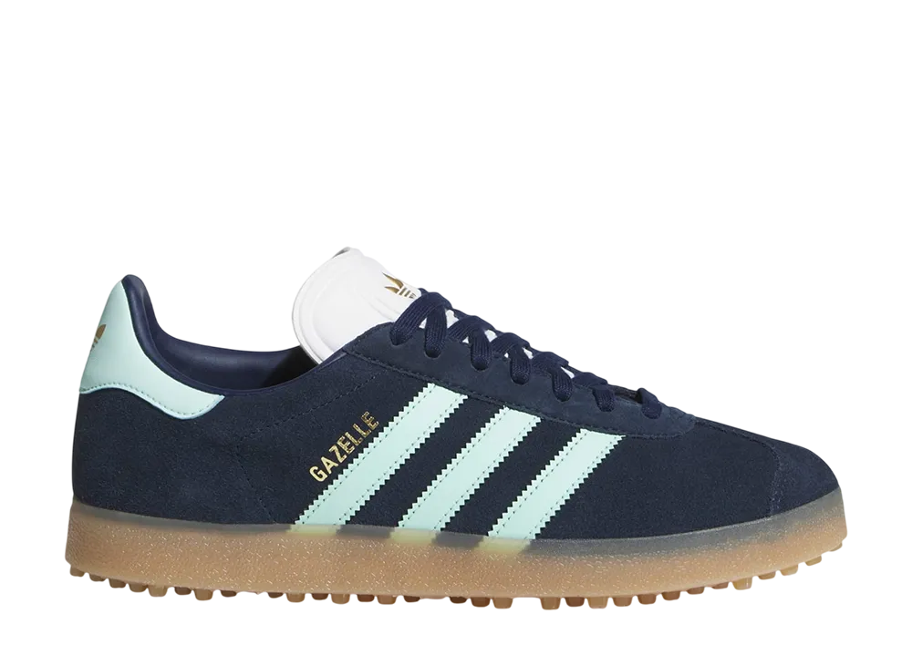 アディダス ガゼル ゴルフ "ナイト インディゴ/クリア ミント/クラウド ホワイト"