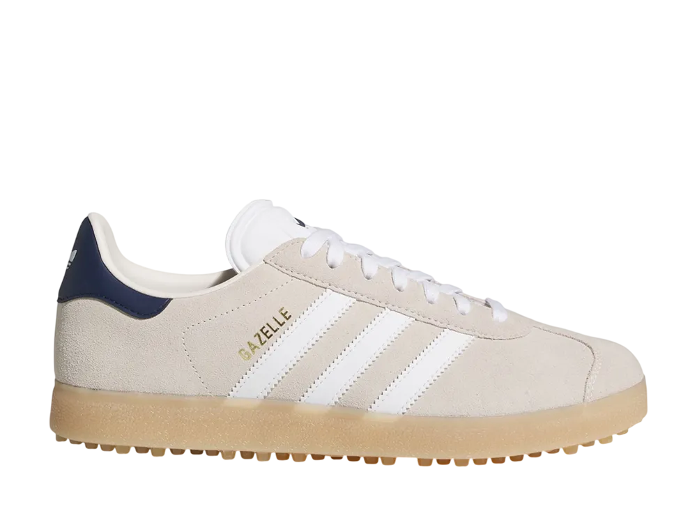 アディダス ガゼル ゴルフ "チョーク ホワイト/クラウド ホワイト/ナイト インディゴ"