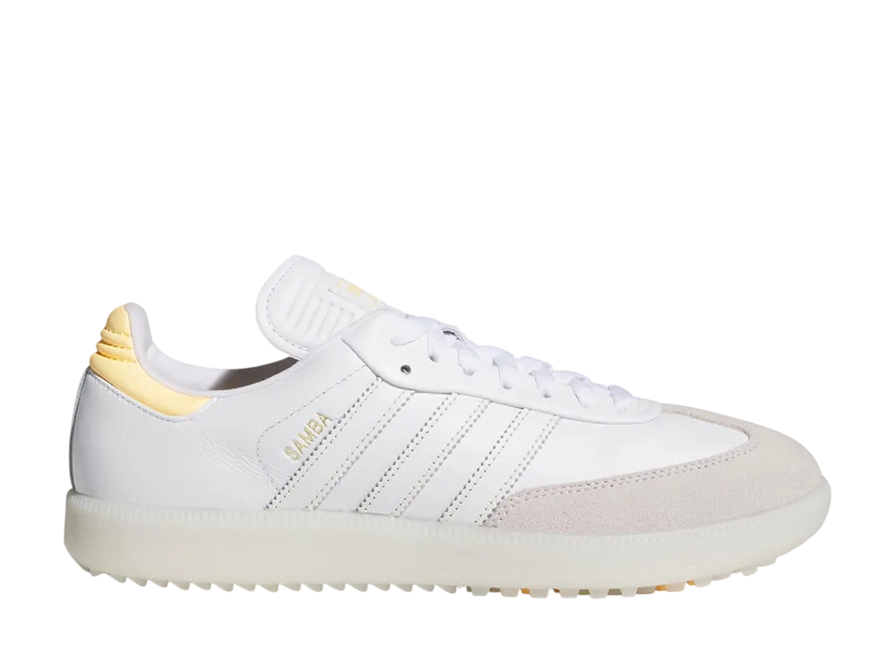 adidas Samba Spikeless Golf "Cloud White/Ice Tangerine/Off White"