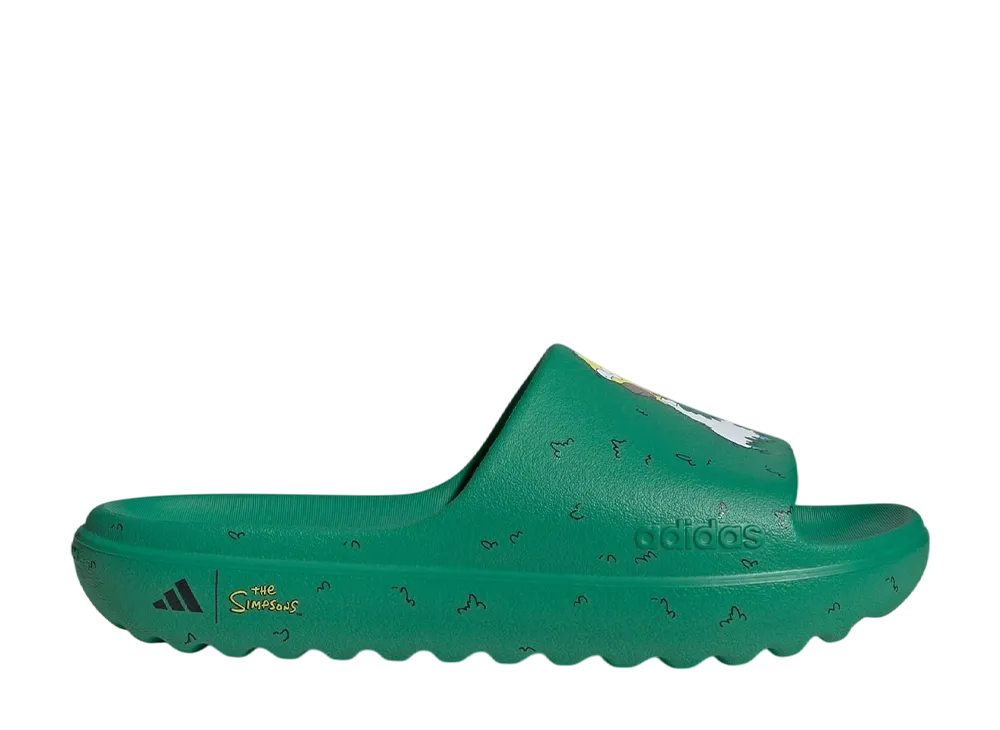 ザ・シンプソンズ × アディダス アディレッタ ルミア スライド "コートグリーン"