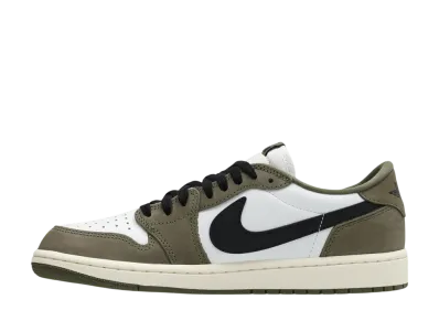 Nike Air Jordan 1 Low OG "Medium Olive and Summit White"