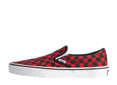 Valentino Garavani × Vans Classic Slip-On "Red Checkerboard"
