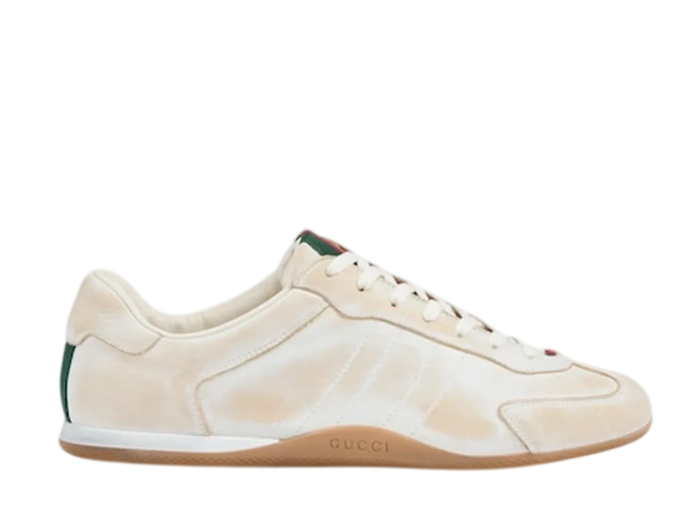 グッチ シフト スニーカー "ホワイトレザー"