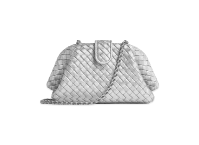 Bottega Veneta Small Lauren 1980 "Silver"