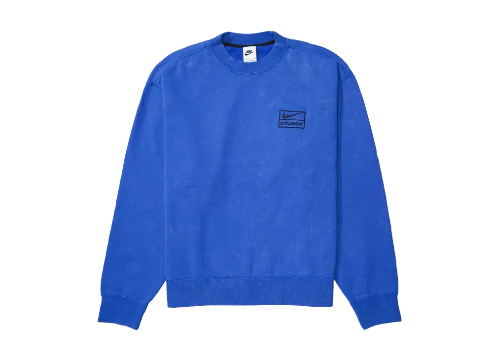 ステューシー x ナイキ アシッドウォッシュ クルー (USサイズ) "ブルー" DR4024-480