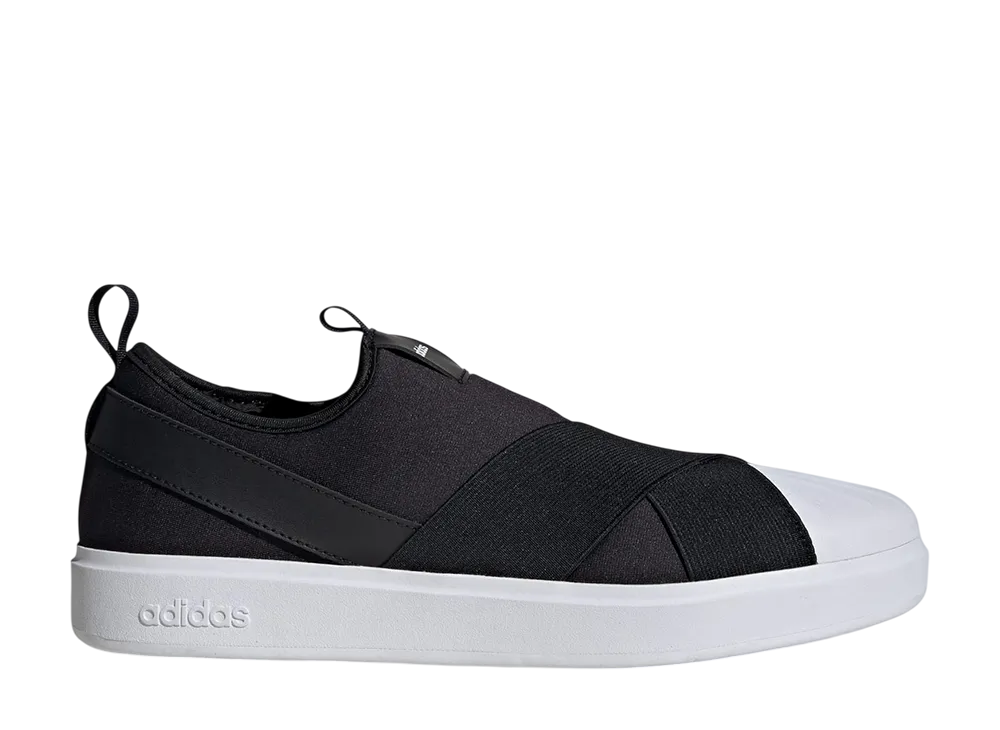 アディダス ストリートトーク スリッポン "コアブラック/フットウェアホワイト"