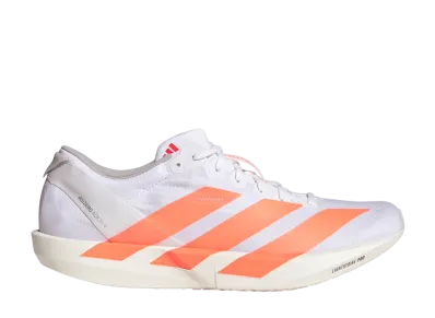 adidas Adizero Adios 9 "Cloud White/Lucid Orange/Lucid Red"
