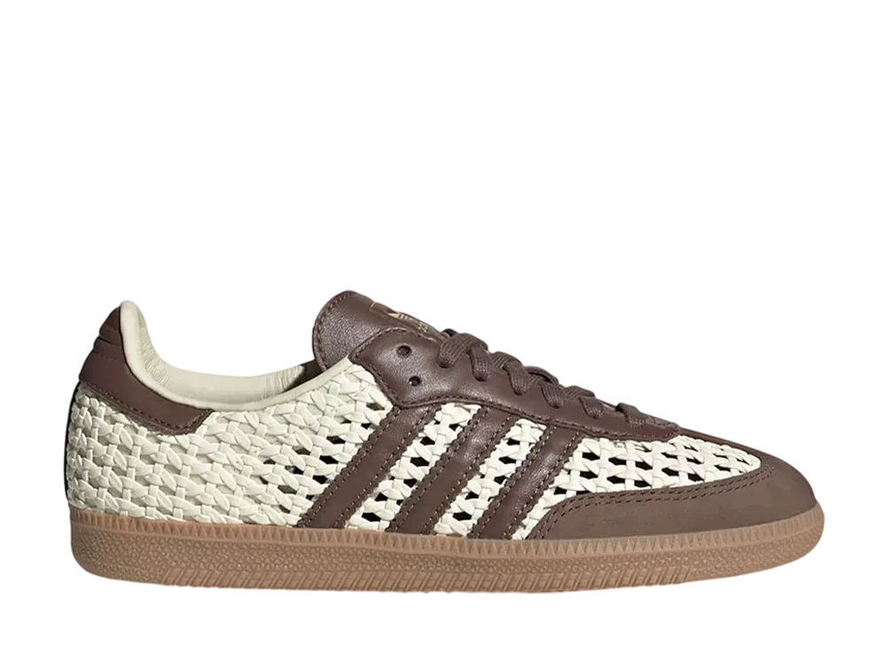 アディダス ウィメンズ サンバ OG "オフホワイト/ブラウン"