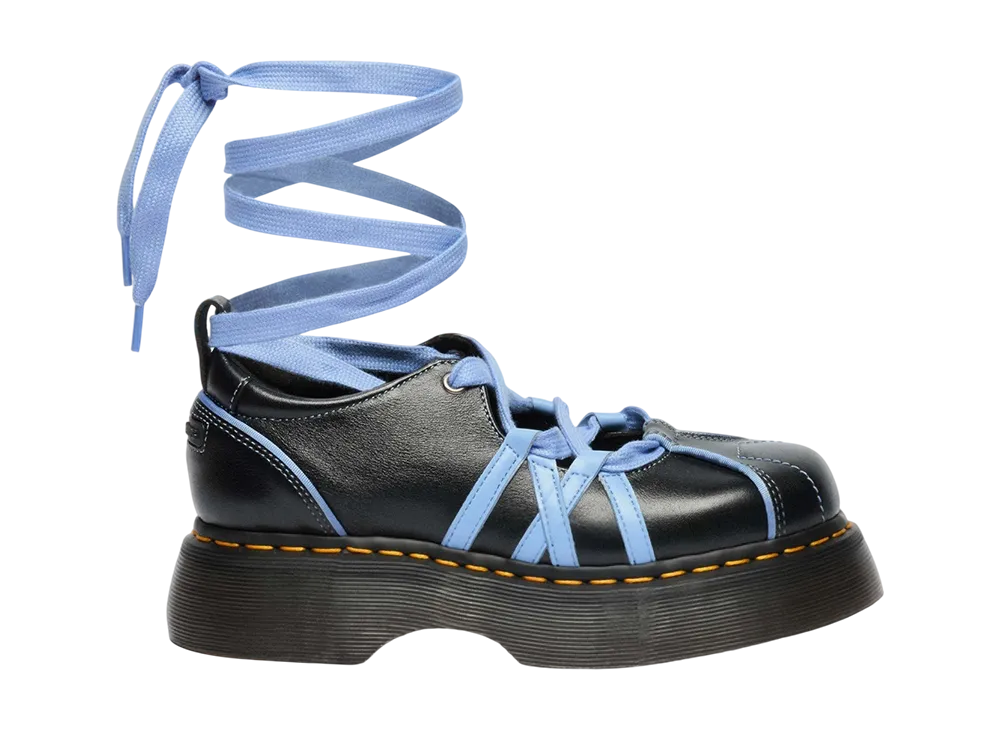 Dr.Martens Women's Buzz Ballerina Lace-Up Shoes "Black"