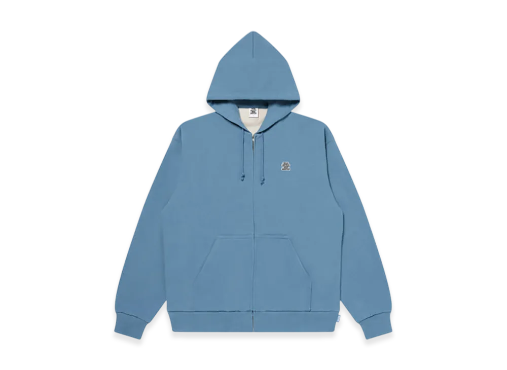 BlackEyePatch Small OG Thermal Zip Hoodie "Dark Blue"