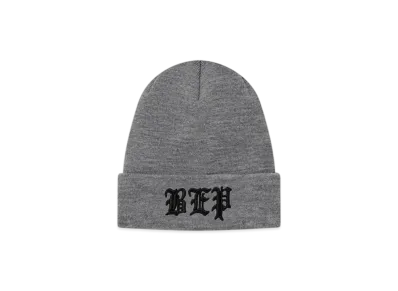 BlackEyePatch 3 Letter OE Beanie "Gray"