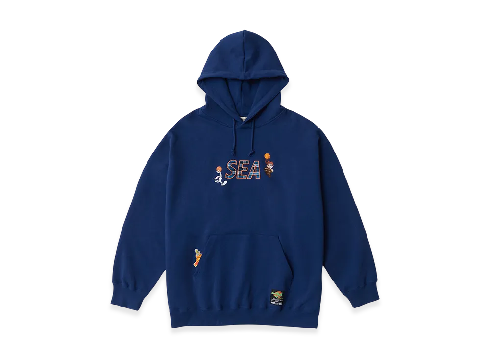 WIND AND SEA x SPACE JAM Hoodie "Navy"
