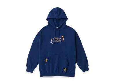 WIND AND SEA x SPACE JAM Hoodie "Navy"