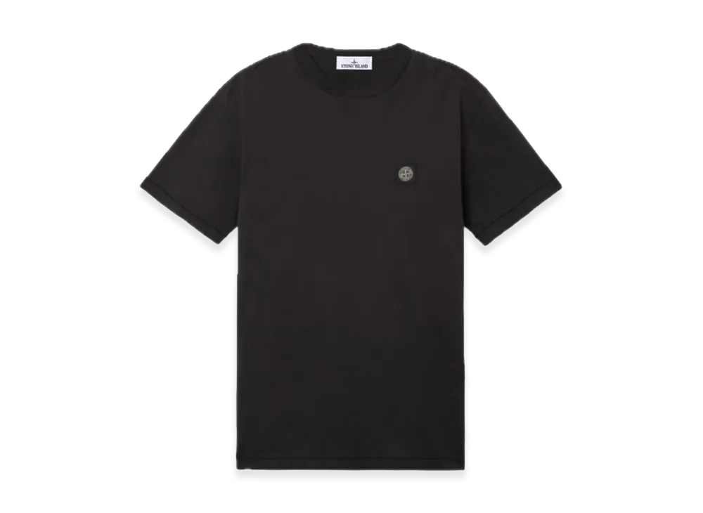 Stone Island 2100027 60/2 Cotton Jersey "Black"