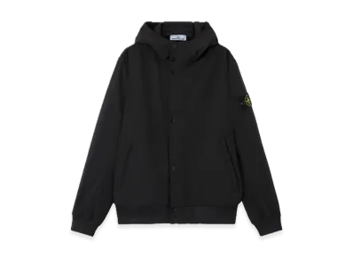 Stone Island 4100118 Light Soft Shell-R E.Dye Technology In Recycled Polyester "Black"