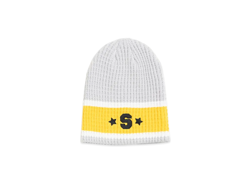 Stussy Varsity S Stripe Skullcap "Grey"