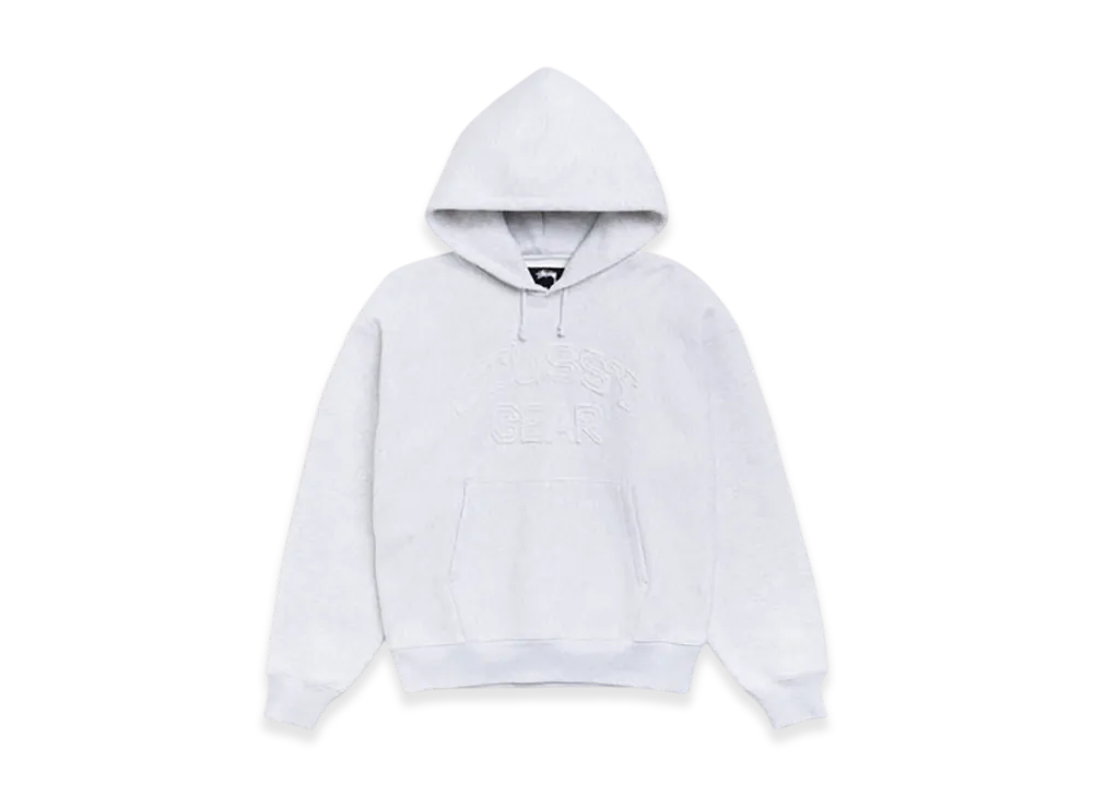 Stussy Gear Applique Hoodie "Ash Heather"