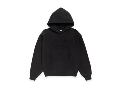 Stussy Gear Applique Hoodie "Black"