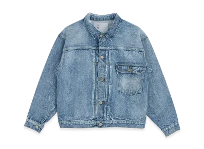 New Manual x AMERI #001 T-Back Denim Jacket "Indigo"
