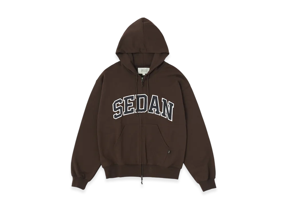SEDAN ALL-PURPOSE College Logo Full Zip Hoodie 