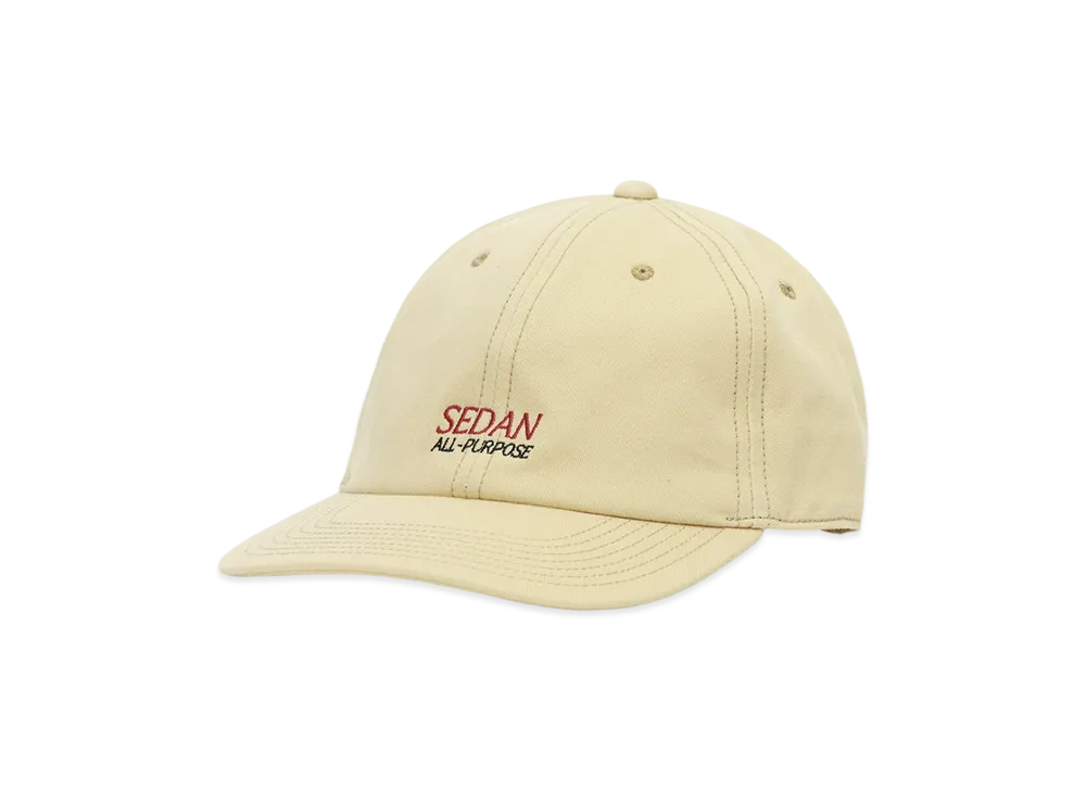 SEDAN ALL-PURPOSE OG Logo Cotton Twill BB Cap "Light Khaki"