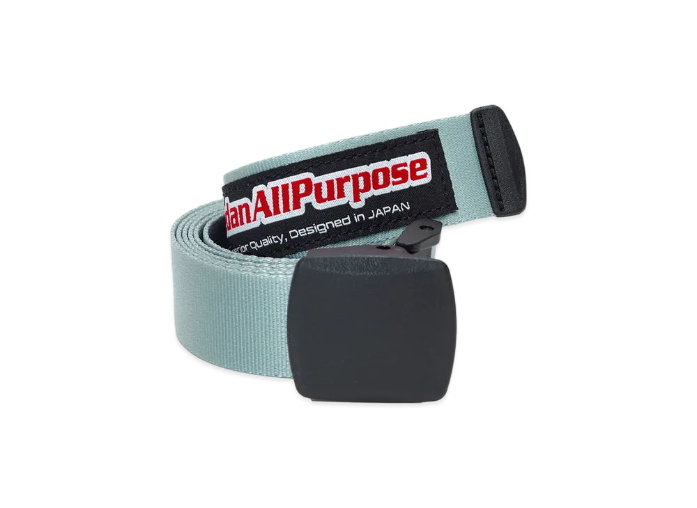 SEDAN ALL-PURPOSE Skate Logo Nylon Web Belt "Light Blue"