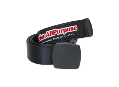 SEDAN ALL-PURPOSE Skate Logo Nylon Web Belt "Black"