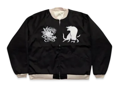 SAPEur Souvenir Jacket Skeleton "Black/White"