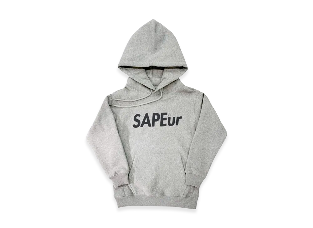 SAPEur Kid's Logo Sweat Hoodie "Gray"