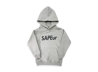 SAPEur Kid's Logo Sweat Hoodie "Gray"
