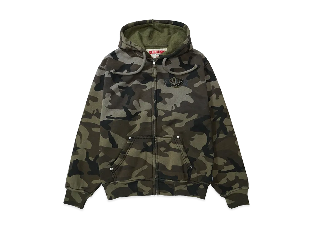 Supreme x True Religion Zip Up Hooded Sweatshirt "Woodland Camo"