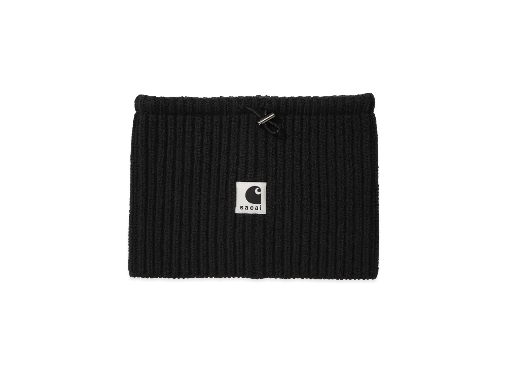 sacai x Carhartt WIP Wool Knit Neck Warmer 