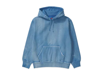 Supreme Brush Stroke Hooded Sweatshirt "Blue"
