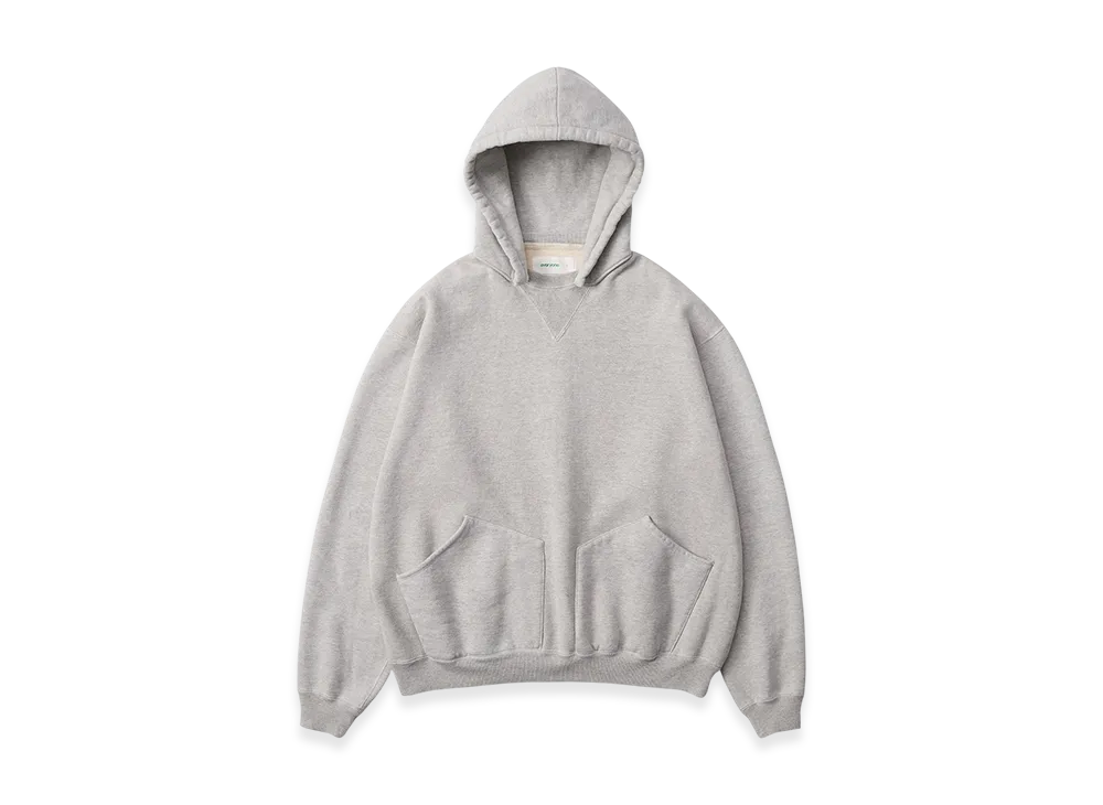 everyone x A.PRESSE Vintage Attached Hood Sweat Parka "Gray"