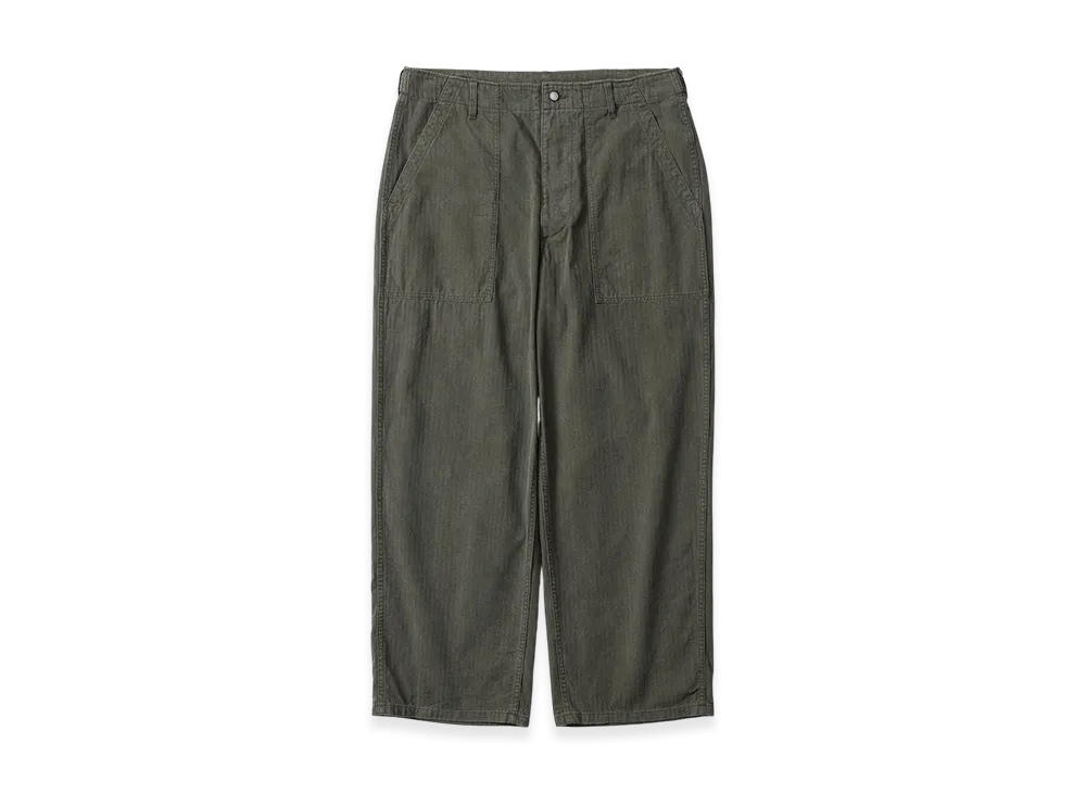 everyone x A.PRESSE Vintage Utility Pants "Olive"