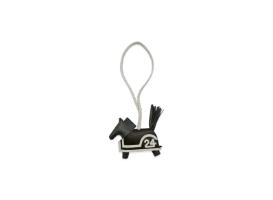 Hermes Rodeo Robeo 24 PM Charm "Vert Mangrove/Noir/Craie"