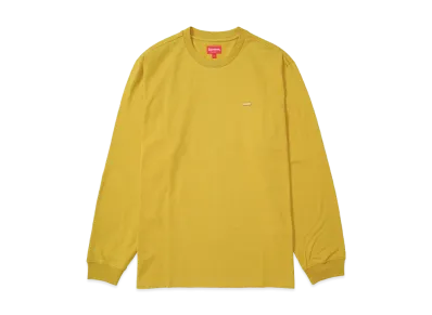 Supreme Small Box L/S Tee "Dark Yellow"(22FW)
