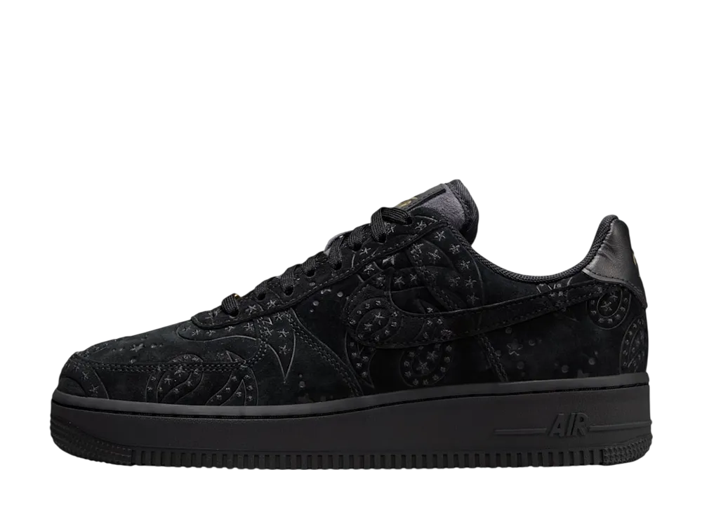 ナイキ ウィメンズ エアフォース1 '07 プレミアム+ "ペイズリー/ブラック"